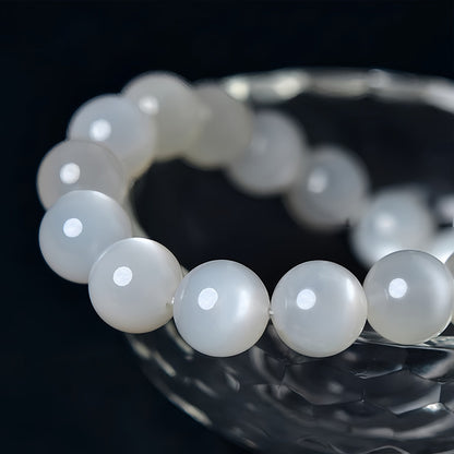 Natural Moon Stone Prosperity Bracelet