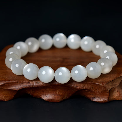 Natural Moon Stone Prosperity Bracelet