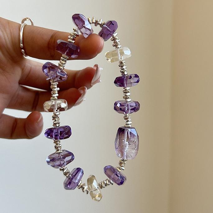 2025 Li Series Super Seven Amethyst Harmony Bracelet